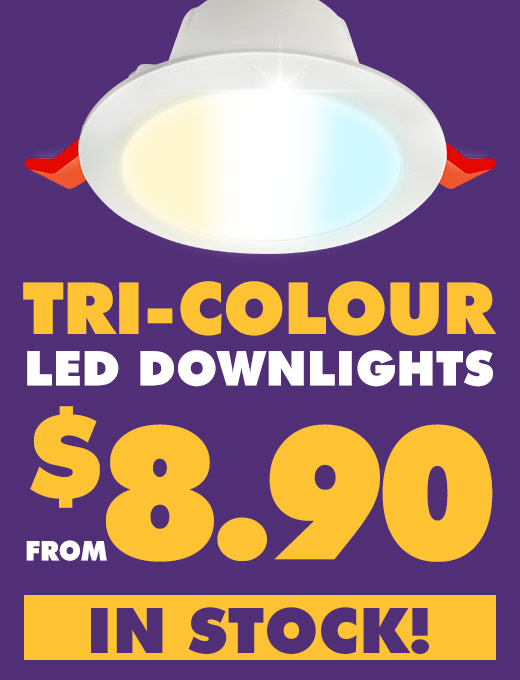 Tri-Colour LED Downlights