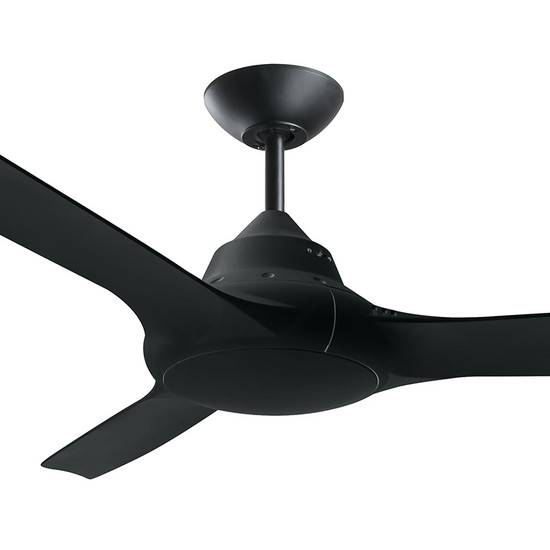 Deka EVO-2 127cm Black Plastic Indoor/Outdoor Ceiling Fan - Galaxy ...