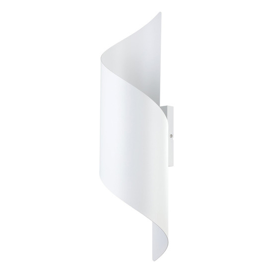 Eglo Jabaloyas White Metal Ribbon Wall Light - Galaxy Lighting & Fans