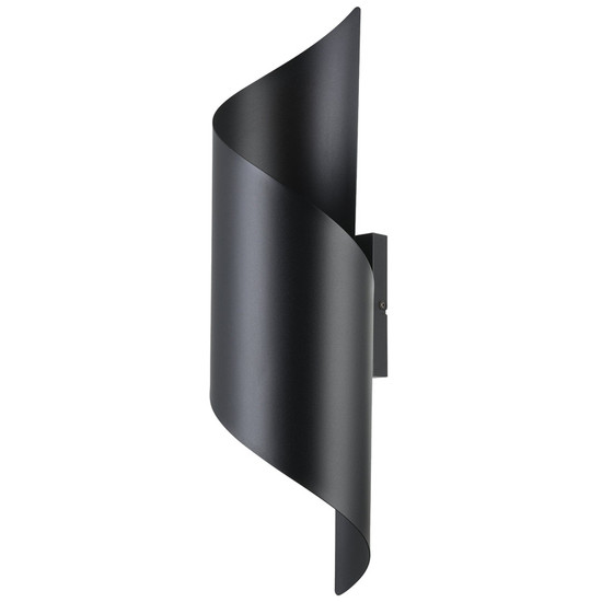 Eglo Jabaloyas Black Metal Ribbon Wall Light - Galaxy Lighting & Fans