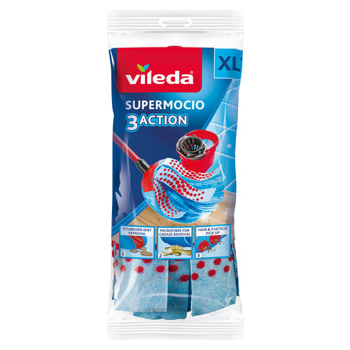 Vileda SuperMocio 3 Action Mop Refill