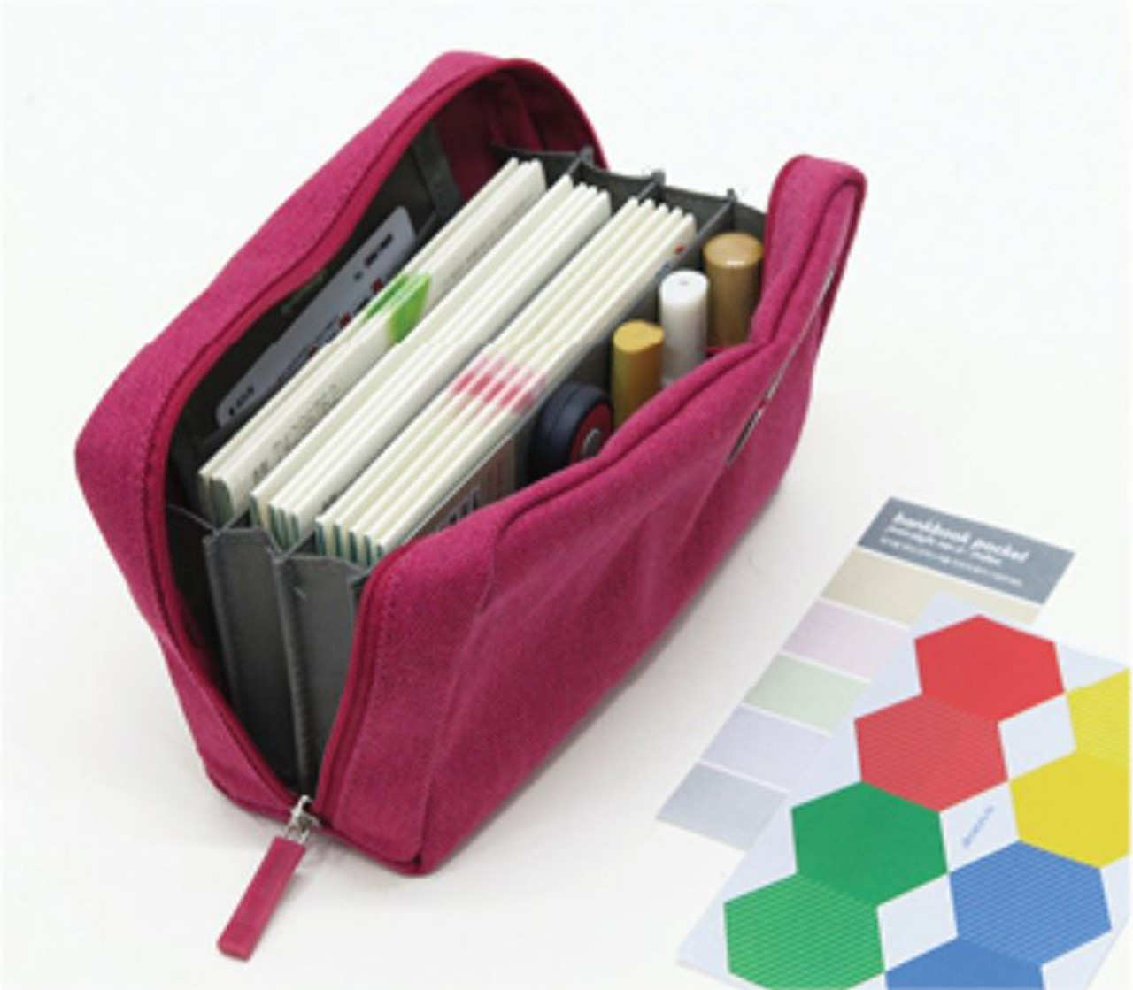 Slim Pencil Case(Red) - AHZOA