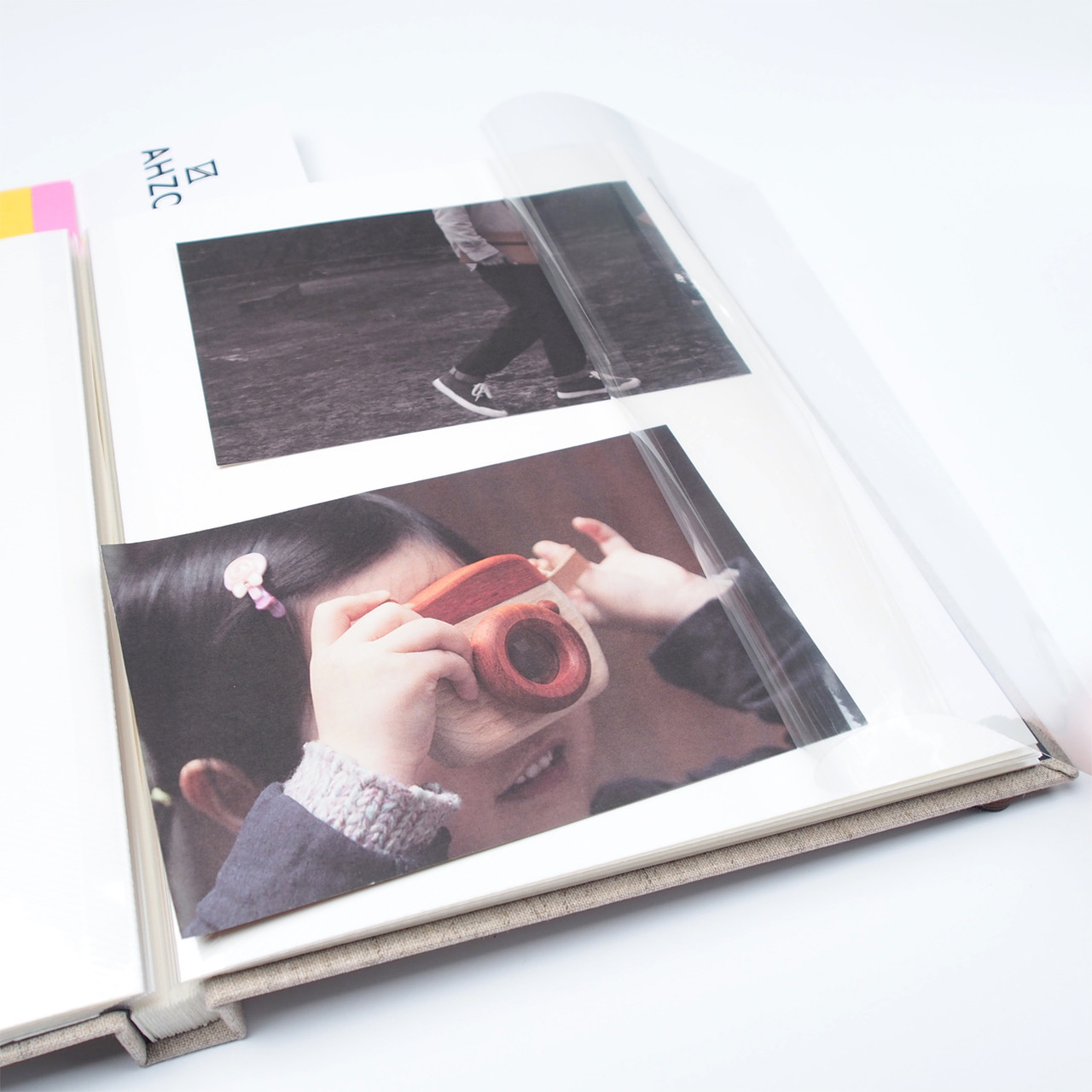 Self-adhesive Photo Album White Paper Version (oatmeal) - AHZOA
