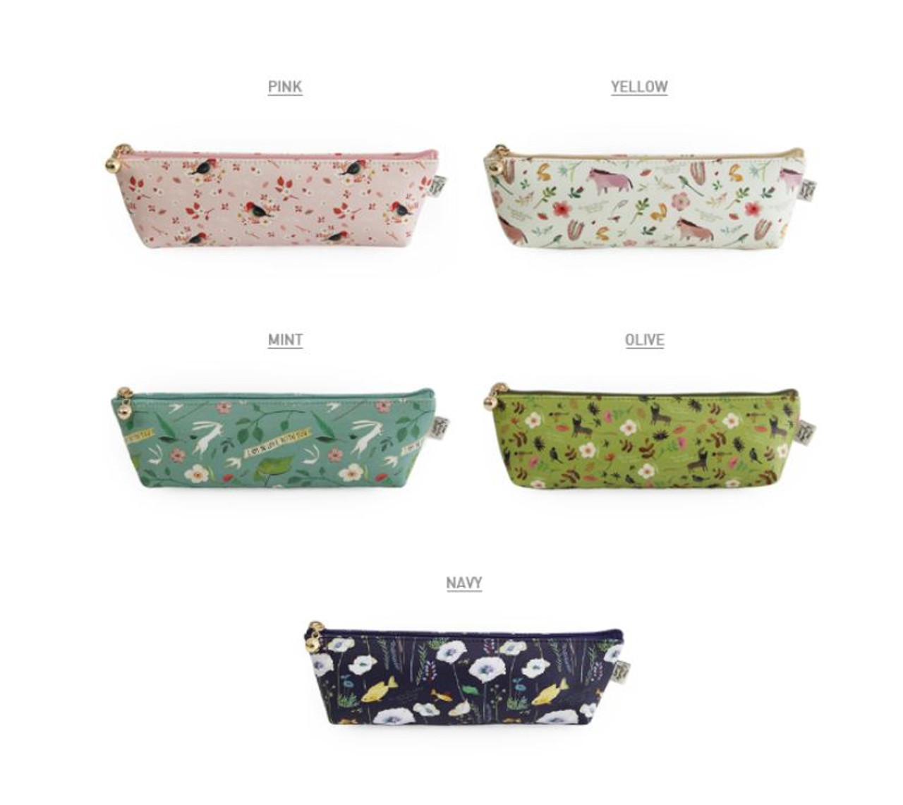 Willow Big Pencil Pouch(Bear) - AHZOA