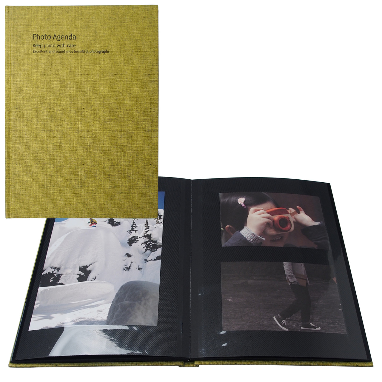 Photo Agenda Self-adhesive Album (green) - AHZOA
