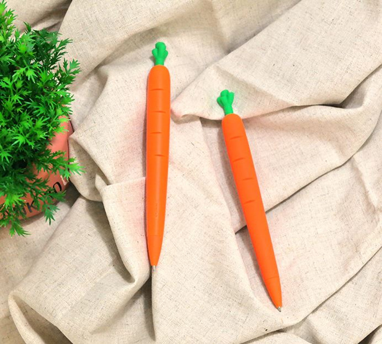 Lovely Carrot Stationery Set (pen,Carrot Ruler,Eraser,Carrot Pencil  Case,Notebook) - Buy Carrot Pen,Carrot Eraser,Carrot Pencil Case Product on