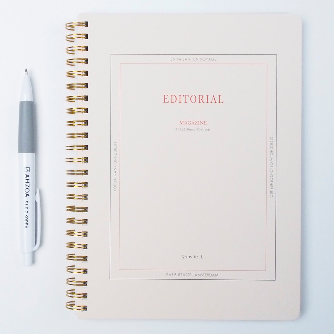 Cute Korean Stationery Online Store! Sensitive and Practical office ...