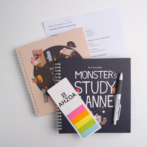 Monster's Study Planner For 6 Months Package