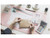 Vintage desk pad wide (pink)