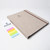Self-adhesive Photo Album With 5 Colors Sticky Flags(oatmeal)