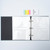 4x6 Inch 200 Clear Pockets Large Photo Album Package (Sky)