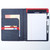 3 Pockets A5 Padfolio S7 with Mechanical Pencil (navy)