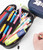 Munch Round Pencil Case(Black)