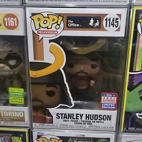 The Office - Stanley Hudson as Warrior Pop (2021 Summer Convention Exclusive) #1145 The Office - Stanley Hudson as Warrior Pop (2021 Summer Convention Exclusive) #1145