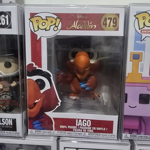 Disney - Aladdin - IaGo Pop Figure #479 Disney - Aladdin - IaGo Pop Figure #479