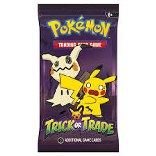 Pokemon TCG - BOOster Bundle- Trick or Trade (3 single packs) Pokemon TCG - BOOster Bundle- Trick or Trade (3 single packs)