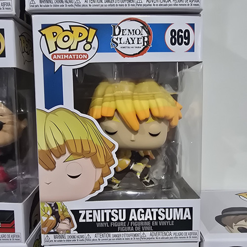 Demon Slayer - Zenitsu Agatsuma Pop #869 Demon Slayer - Zenitsu Agatsuma Pop #869