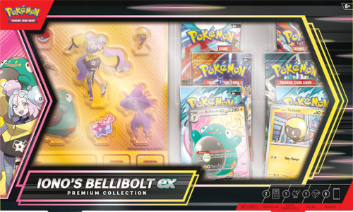 Pokemon TCG - Iono's Bellibolt Ex Premium Collection Pokemon TCG - Iono's Bellibolt Ex Premium Collection