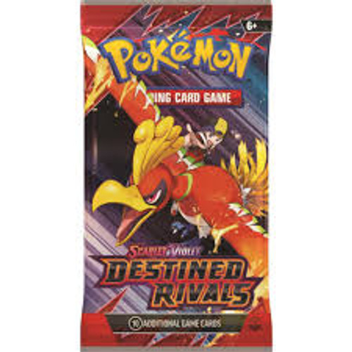 Pokemon TCG - Scarlet & Violet 10 Destined Rivals 1 single Booster Pokemon TCG - Scarlet & Violet 10 Destined Rivals 1 single Booster
