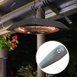 Hanging Gazebo Heater With light &amp; Remote Control