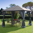 Hardtop Metal Frame Gazebo 3x3M