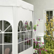 Outsunny 4m Hexagon Gazebo White