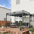 Outsunny 3 x 2m Pergola With Retractable Roof