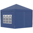 3x3M Gazebo With Sides Pop Up Blue/Black/Green