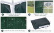 Outsunny Gazebo Replacement Exchangeable Side Panels