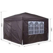 3x3m Pop Up Gazebo Party Tent With Sides