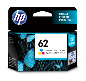 HP 62 Tri-color Ink Cartridge (C2P06AA)