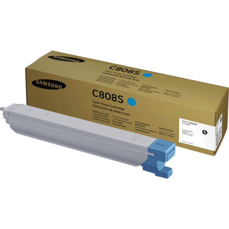 Samsung CLT-C808S Cyan Toner Cartridge (SS561A)