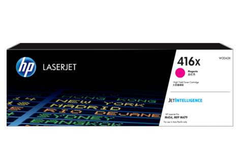 HP 416X Magenta LaserJet Toner Cartridge (W2043X)