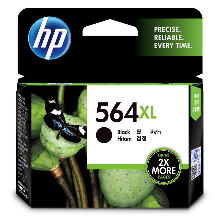 HP 564XL Black Ink Cartridge (CN684WA)