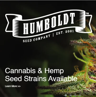 Humboldt Seed Company &mdash; cannabis and hemp seed strains