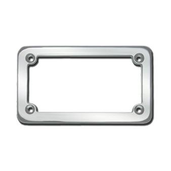 CXS License Plate Frame Classic Chrome Standard