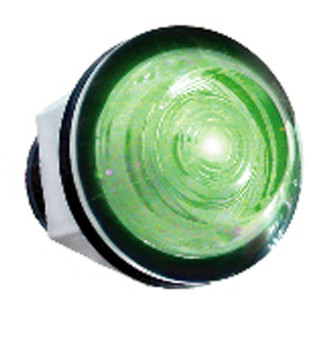 Large Green LED Indicator (1")