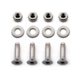 Polished Stainless License Plate Mounting Hardware