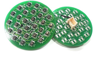 LED insert round Red w/connector for Bullet Light (1 piece)
