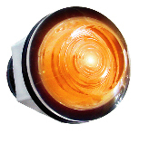 Large Amber LED Indicator (1")