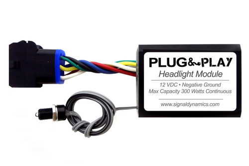 Plug & Play™ Headlight Module + JAPANESE Dual H7 Harness Adapter