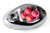 Courtesy LED Light POD with Chrome Case - Red