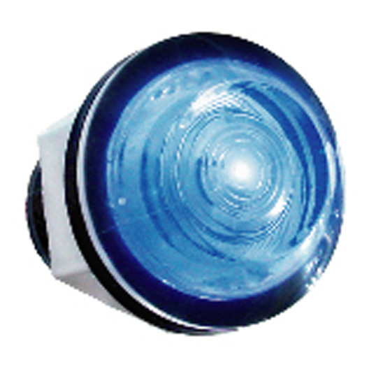 Large Blue LED Indicator (1")