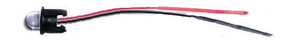 (2 Pk) Micro Blue LED Indicator (¼")