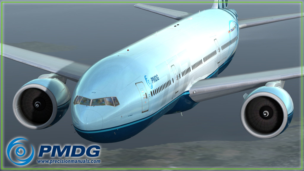 pmdg 777 working in p3d