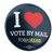 Vote By Mail (2.25" Pin-Back Button -- Combo Pack Of Two!)