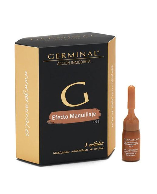 Ampollas de color aCCión inmediata efecto maquillaje germinal