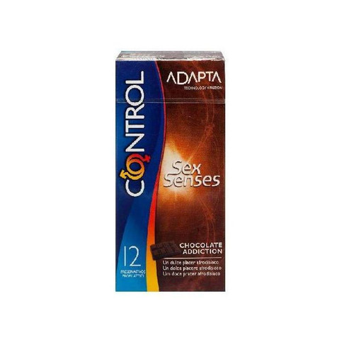 Preservativos control sex senses chocolate 12 unidades