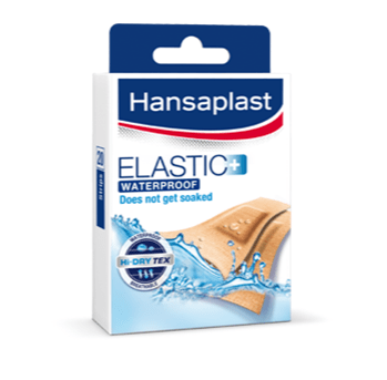 Hansaplast elastic waterproof 10 unidades