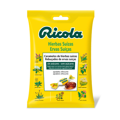 Ricola bolsa sin azúcar 70 g hierbas